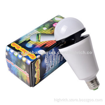 RGB Bluetooth Speaker Bulb, 180 Degrees Wide Viewing Angle